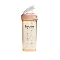 Hegen PCTO™ Straw Cup PPSU 330ml -Motherswork Store pinkbottle1