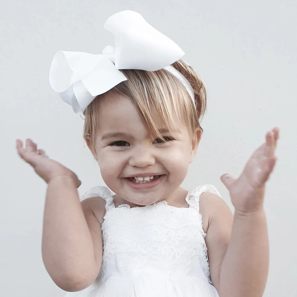 Raph&Remy Premium Bow Headband - Red 2 Raph&Remy Premium Bow Headband - Red - Image 2