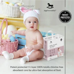 Applecrumby® AirPlus Overnight Tape Diapers (Mini) -Motherswork Store sg 11134207 7rd5d lwguhioc3tgp40