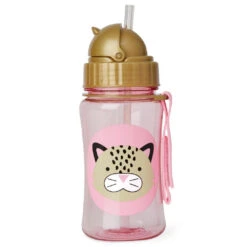 Skip Hop Zoo Straw Bottle -Motherswork Store skiphop zoo straw bottle leopard