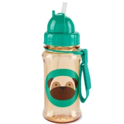 Skip Hop Zoo Straw Bottle -Motherswork Store straw pug