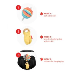 Skip Hop Discoverosity 3-in-1 Classic Stroller Toy -Motherswork Store strollertoy2