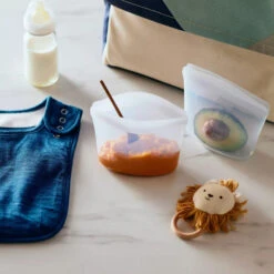 Stasher Reusable Silicone Food Storage Bowl - 1 Cup (85 Grams) -Motherswork Store stscup9