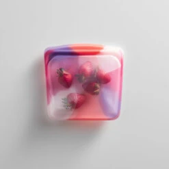 Stasher Reusable Silicone Sandwich Bag Limited Edition, Rainbow Tie Dye (828 Ml) -Motherswork Store tiedye4