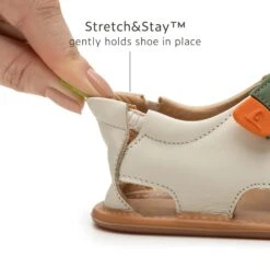 Tip Toey Joey Explore Sandals - Tapioca/Blue Tang/Salsa -Motherswork Store tip toey joey first walker explore tapioca blue tang salsa singapore 3