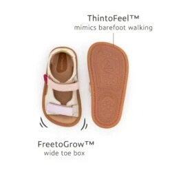 Tip Toey Joey Explore Sandals (Tapioca/Lavender/Blossom) -Motherswork Store tip toey joey first walker explore tapioca lavender blossom singapore 2