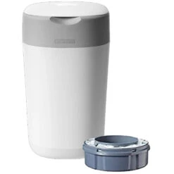 Tommee Tippee Twist And Click Advanced Nappy Disposal Sangenic Tec Bin -Motherswork Store white c51eec25 db5d 408c 8245 0f1a5753f40c